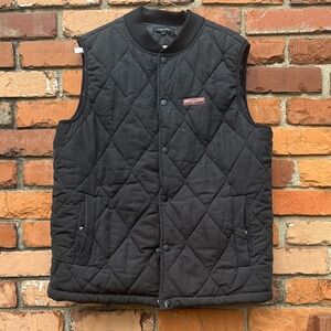 Simply Southern Black Quilted Vest